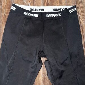 Ivy Park Black Athletic tights Leggings